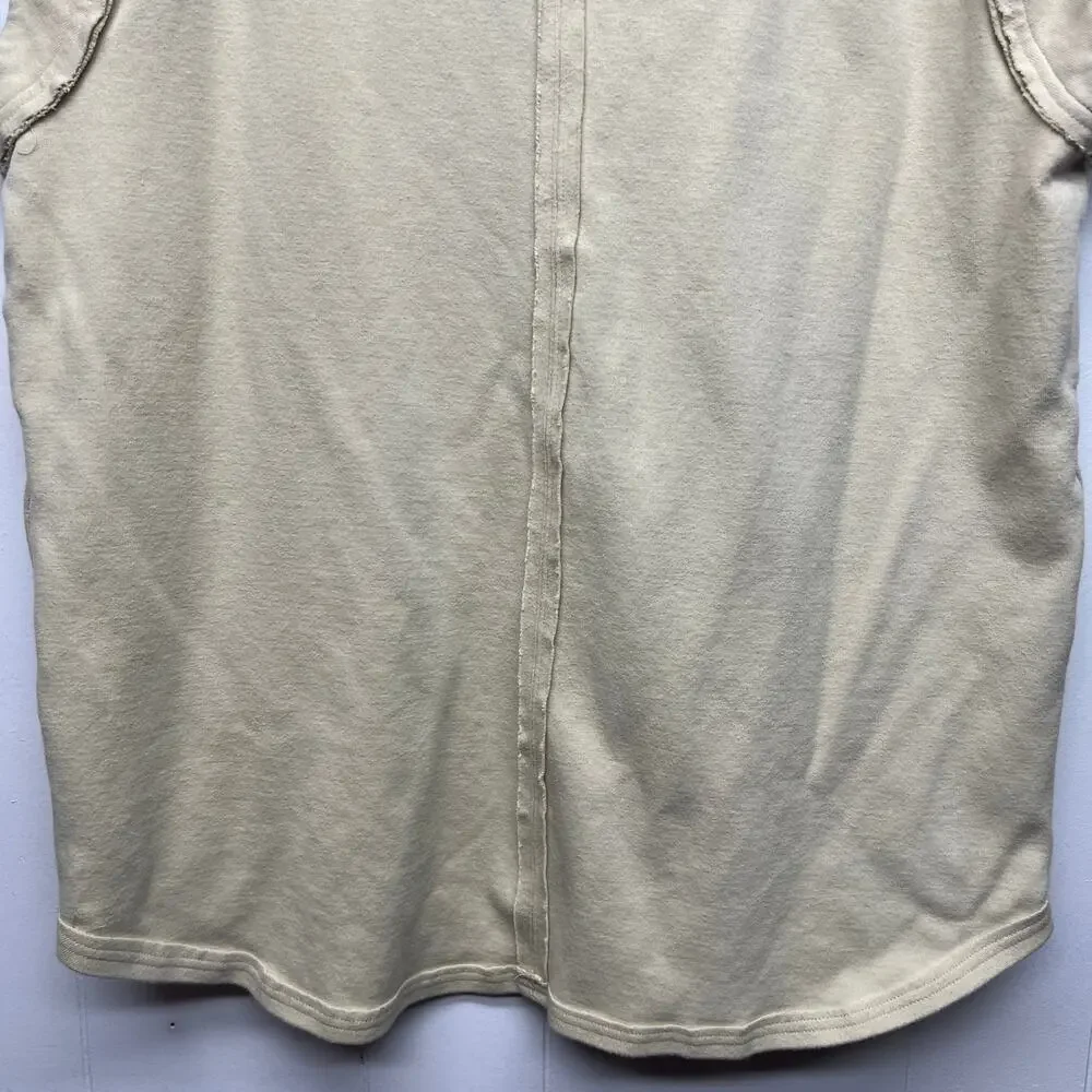 Free People Beach Womens Cardigan Small Cotton Oversized Boho Minimalist Relaxed